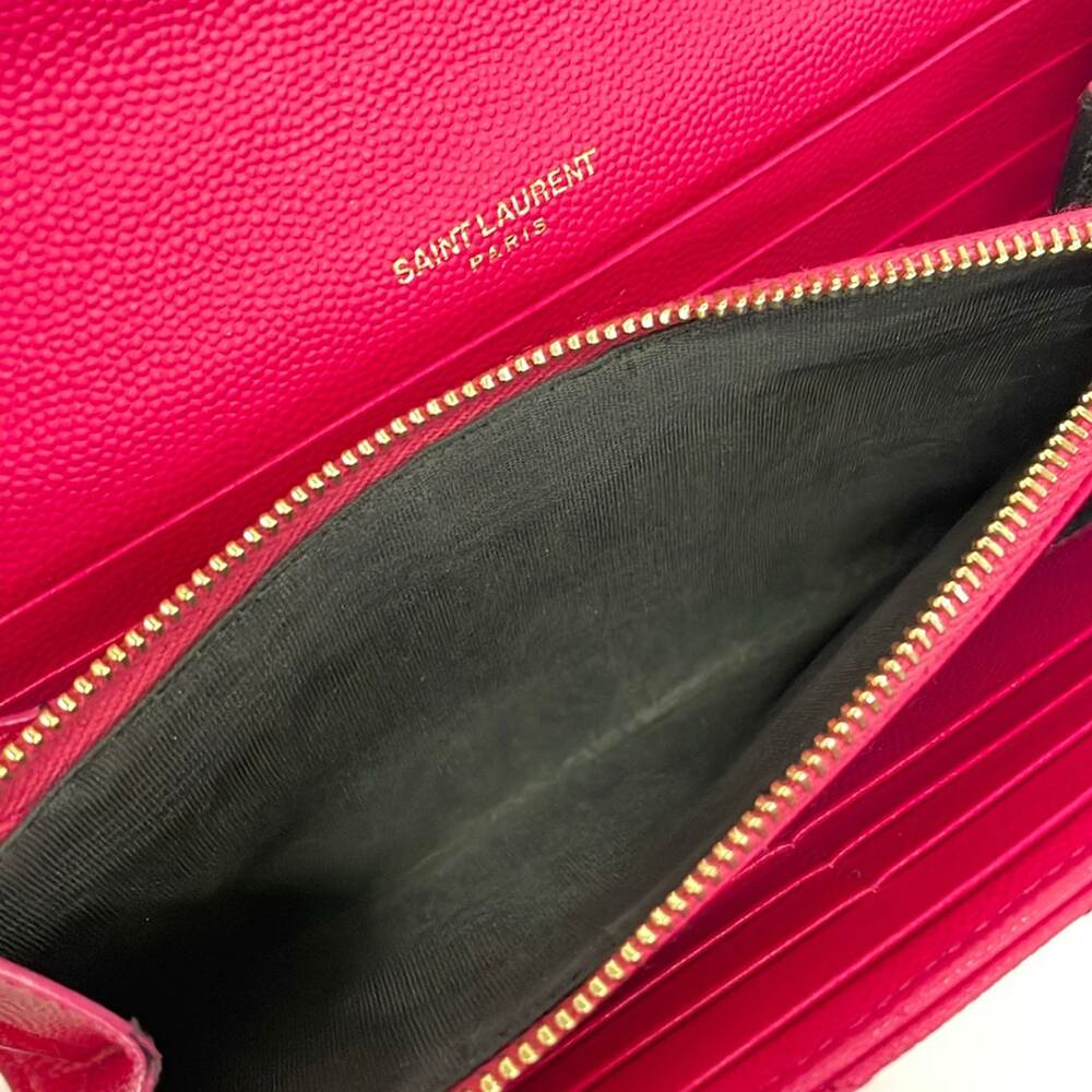 Saint Laurent PARIS Monogram large flap wallet Long Wallet 372264 - Picture 5 of 7